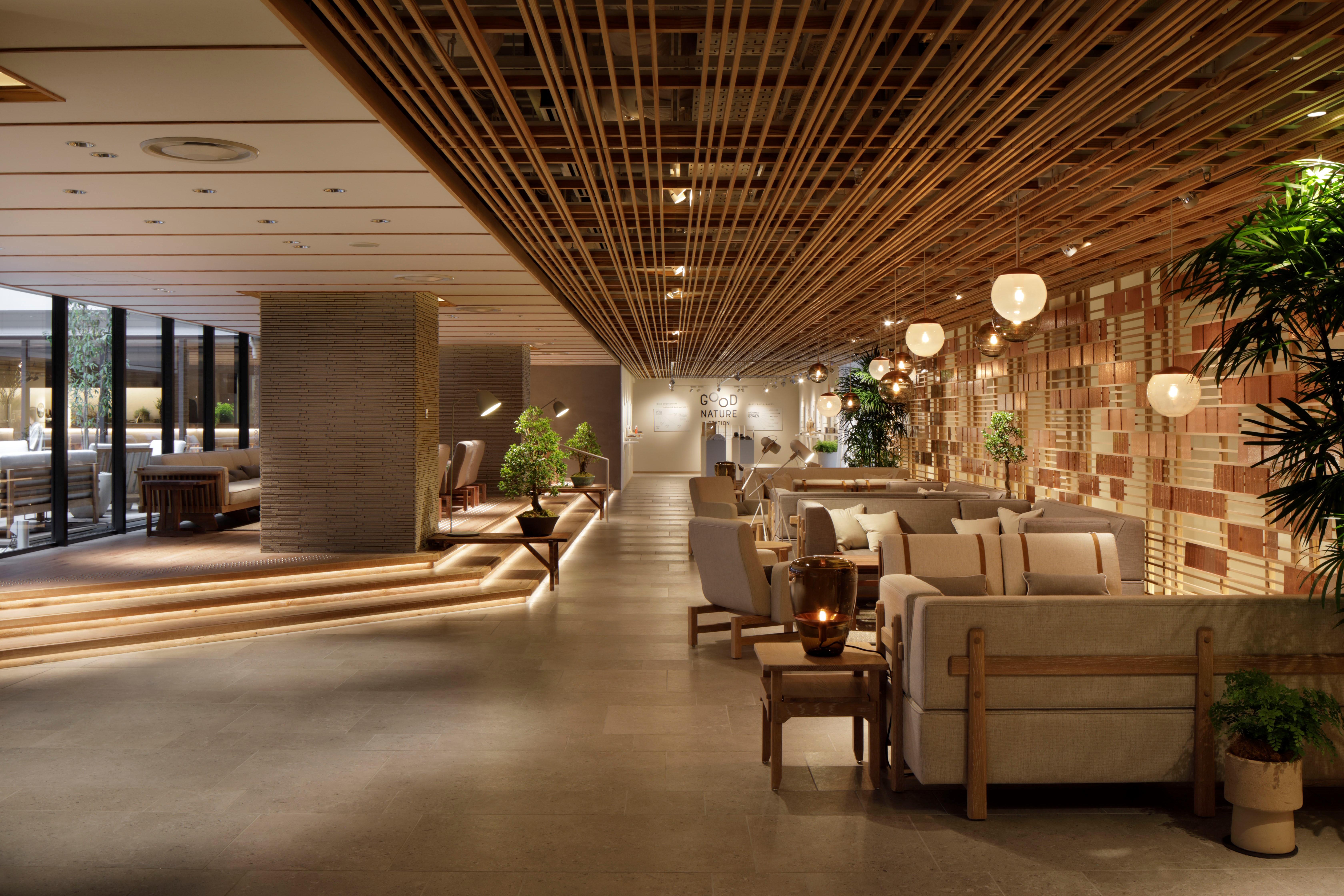 กู๊ด เนเจอร์ โฮเต็ล เกียวโต Hotel ภายนอก รูปภาพ The interior of the lounge