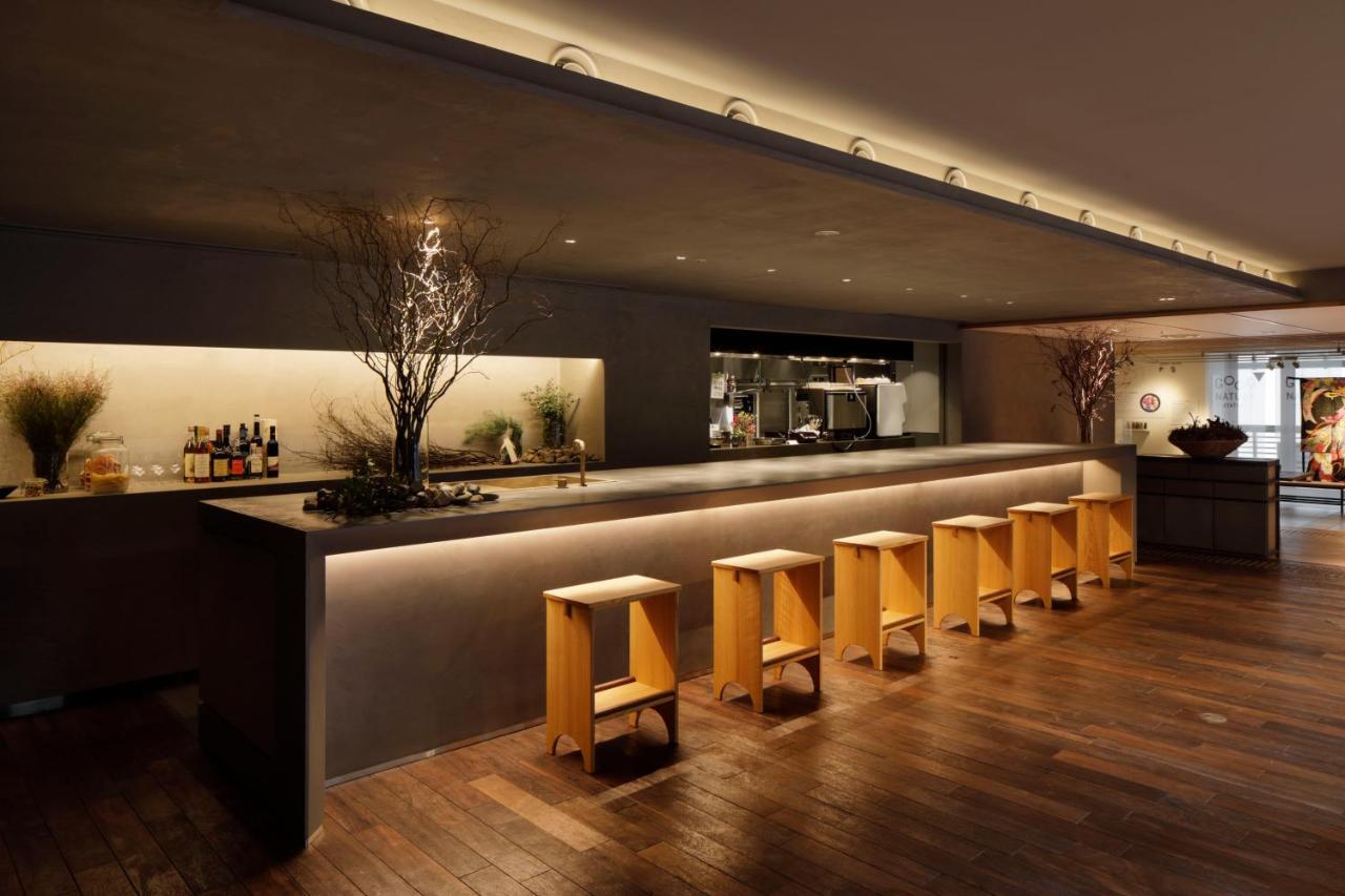 กู๊ด เนเจอร์ โฮเต็ล เกียวโต Hotel ภายนอก รูปภาพ The bar at the restaurant